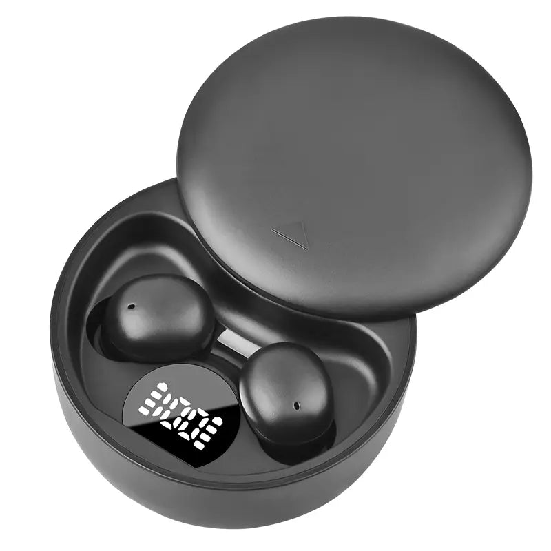 Mini Invisible Bluetooth 5.4 True Wireless In-Ear Earphones with Noise Cancellation for Sports and Gaming