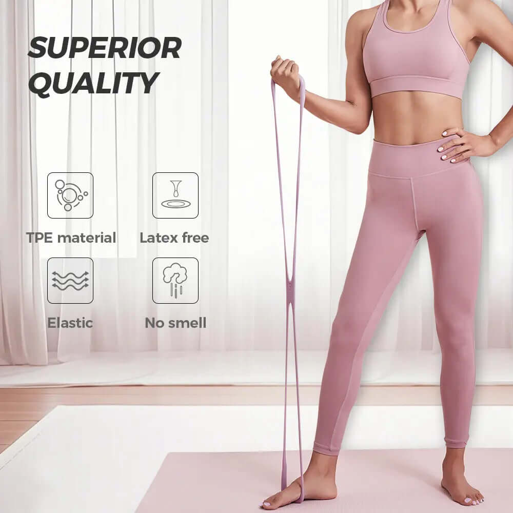 Elevate Your Fitness Routine with Keep Resistance Bands - Versatile 8-Shaped TPE Exercise Bands for Women, Perfect for Strength Training, Yoga, and Muscle Toning!