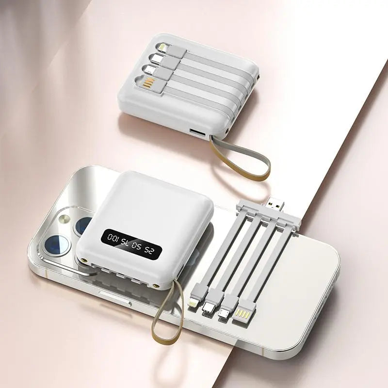 10000mAh Portable Power Bank with Digital Display