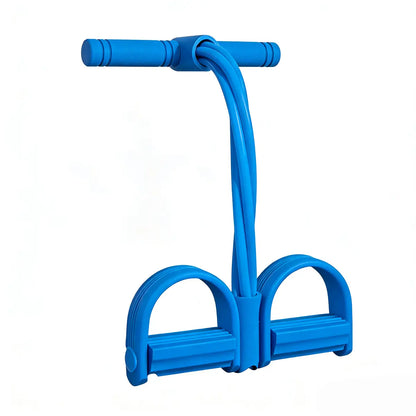 Multi-Functional Portable Pedal Resistance Band Trainer for Comprehensive Home Fitness Workouts, Including Sit-Ups, Yoga, and Abdominal Training