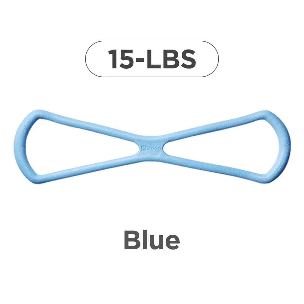 Elevate Your Fitness Routine with Keep Resistance Bands - Versatile 8-Shaped TPE Exercise Bands for Women, Perfect for Strength Training, Yoga, and Muscle Toning!