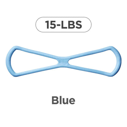 Elevate Your Fitness Routine with Keep Resistance Bands - Versatile 8-Shaped TPE Exercise Bands for Women, Perfect for Strength Training, Yoga, and Muscle Toning!