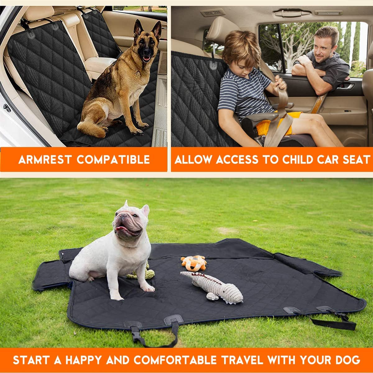 Waterproof Dog Car Seat Covers