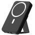 10,000mAh Magnetic Power Bank - Portable Charger with Foldable Stand and LED Display for Dual Device Charging Compatibility
