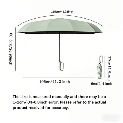 Ultimate Green Foldable Automatic Umbrella