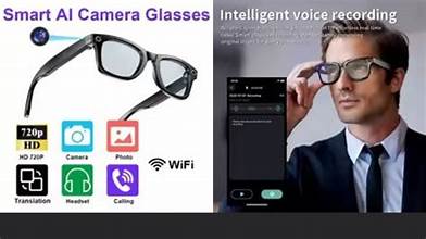 LUSBY Smarts AI Camera Glasses