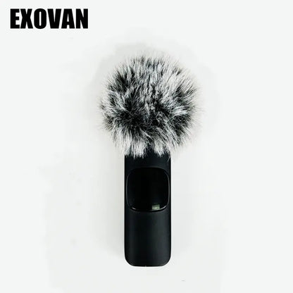 Professional Wireless Mini Microphone Set for iPhone/Smartphones - Dual Lapel Mics with Enhanced Audio Clarity for Video Recording, Interviews, and Vlogging - Noise Reduction and High-Quality Stereo Sound