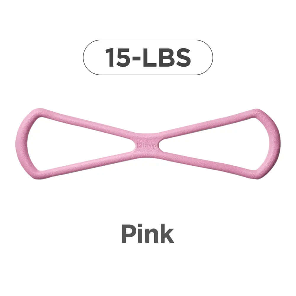 Elevate Your Fitness Routine with Keep Resistance Bands - Versatile 8-Shaped TPE Exercise Bands for Women, Perfect for Strength Training, Yoga, and Muscle Toning!