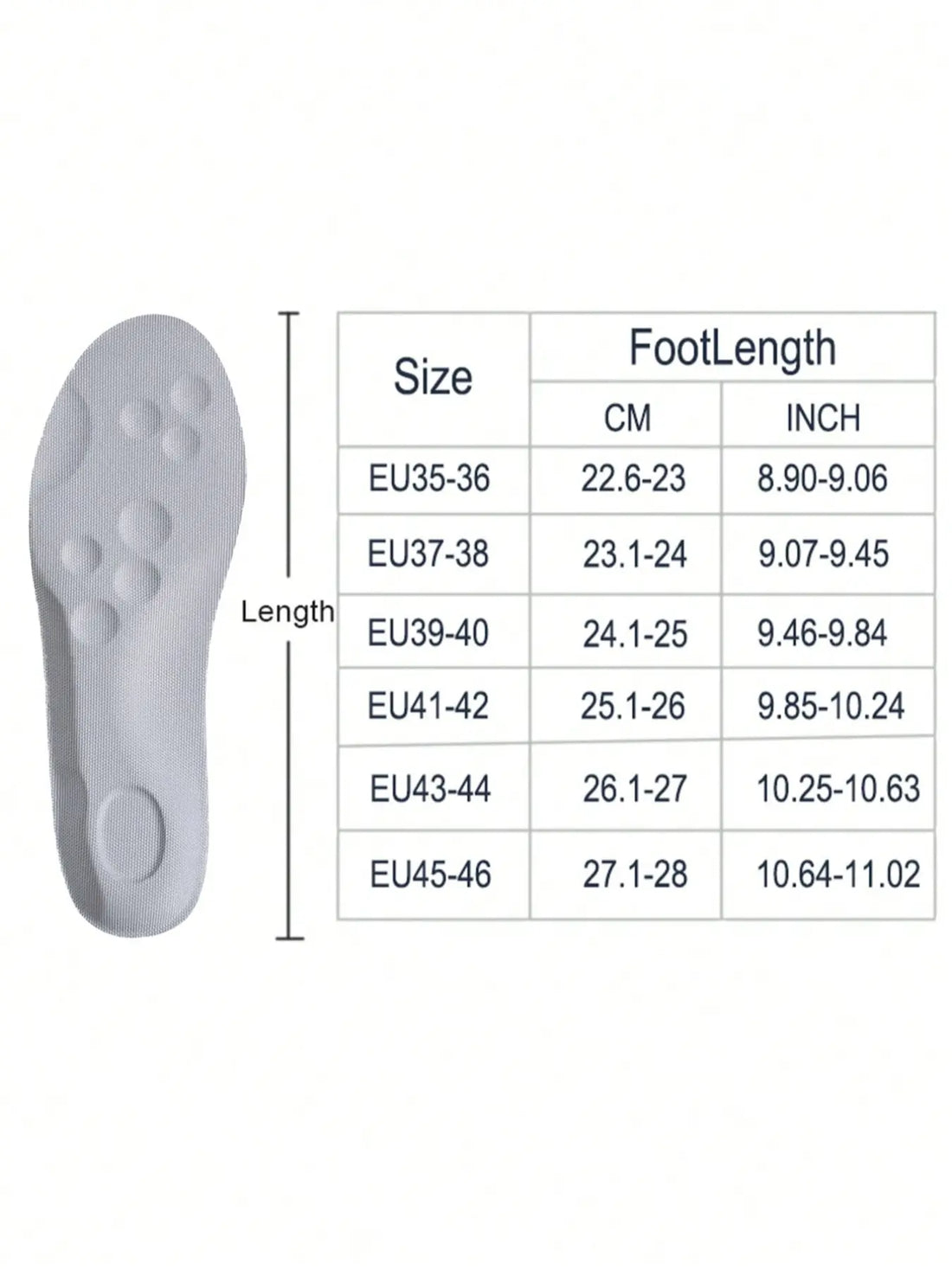 Premium Elastic Breathable Shoe Insoles - Shock-Absorbing, Anti-Slip Comfort for Men and Women