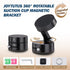 Joytutus 360° Rotatable Universal Car Phone Holder with Powerful Suction for Apple & Android Devices - Ideal for GPS Navigation and Hands-Free Calling, Compact Design