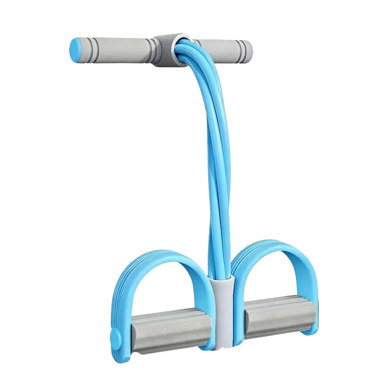 Multi-Functional Portable Pedal Resistance Band Trainer for Comprehensive Home Fitness Workouts, Including Sit-Ups, Yoga, and Abdominal Training