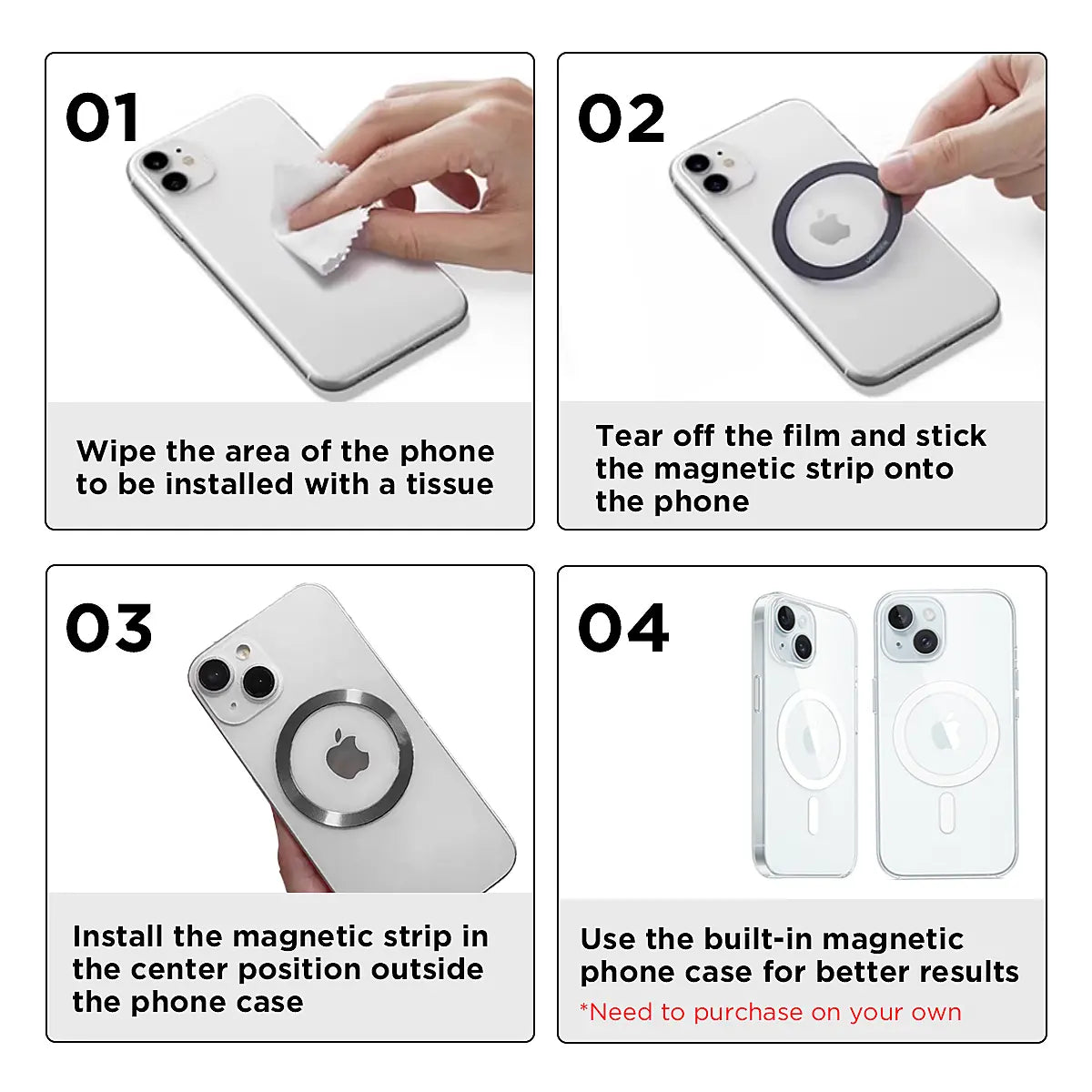 2026 US Spring Glow Up Campaign 10,000mAh Magnetic Wireless Portable Charger with USB-C Cable, LED Display, and Foldable Design for iPhone 17/16/15/14/13/12/Pro/Pro Max - Compact Silicone Black Battery Pack