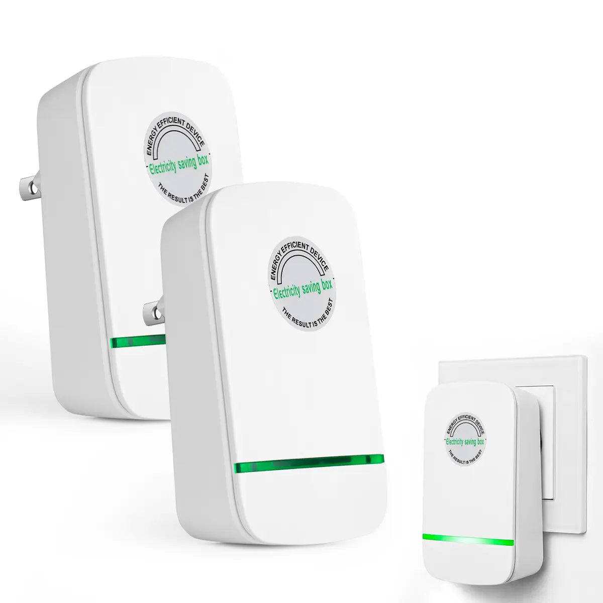 Enhanced Plug-In Power Box with US Plug - 2026 Updated Design for 90–250V Input Compatibility