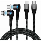 High-Speed Magnetic Charging Cable for Mobile Devices and Electronics